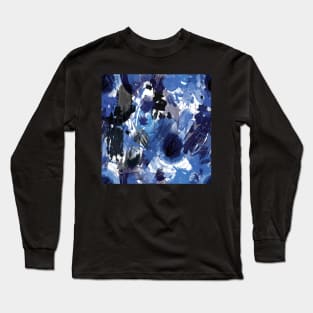 Watercolor Ink.Splash Chaotic design Long Sleeve T-Shirt